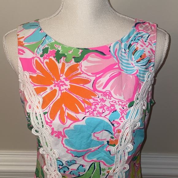 Lilly Pulitzer‎ for Target 20th Anniversary Floral Shift Dress Size 8 - Picture 5 of 14